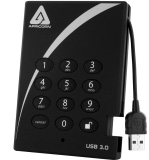 Encrypted 1.0TB USB3 5400rpm 8MB AES-XTS PADLOCK SECURE 256bit
